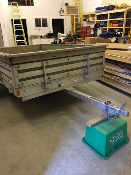 Aluminum UT10 Triton Tilt 6x10 Trailer