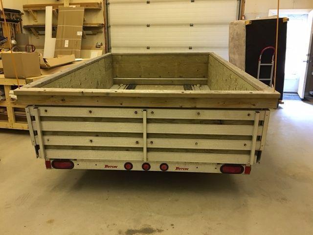 Aluminum UT10 Triton Tilt 6x10 Trailer