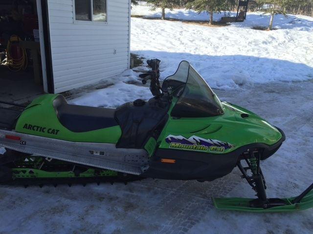 Two Sleds for Sale, Ski Doo 700 and Artic Cat 800