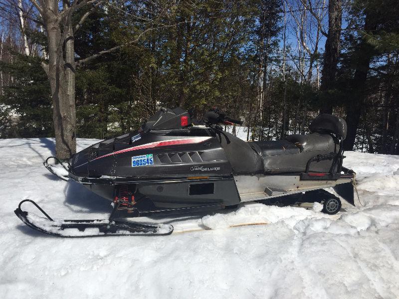 two working snowmobiles for sale