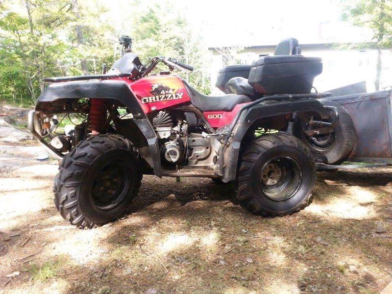 Yamaha grizzly 600