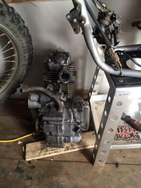Crf230 with bbr motor sports 240cc big bore kit