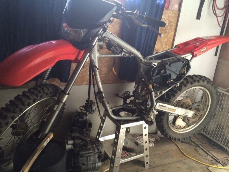 Crf230 with bbr motor sports 240cc big bore kit