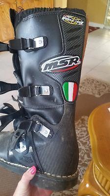 MSR Dirt bike boots men's size 8