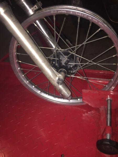 Wanted: Wanted: front wheel for '84-85 YZ80