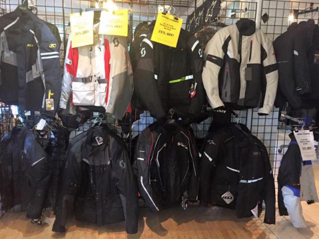 ALL LEFT OVER MOTORCYCLE RIDING JACKETS ARE NOW ON CLEARANCE!