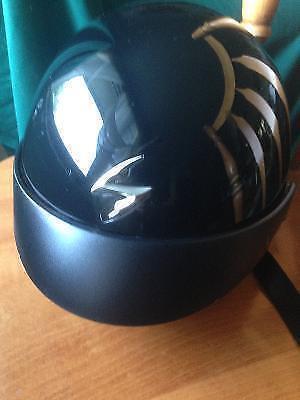 Scorpion Half helmet with flip down visor. EXO-100. Woman's