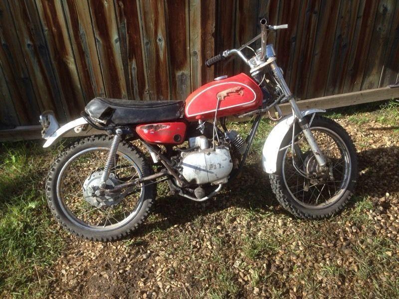 2 small motorcycles for parts or rebuild