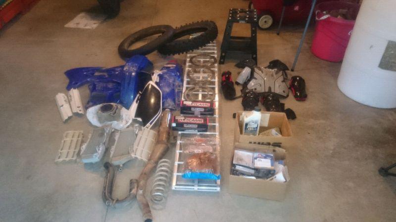 Various wr yzf 450 parts