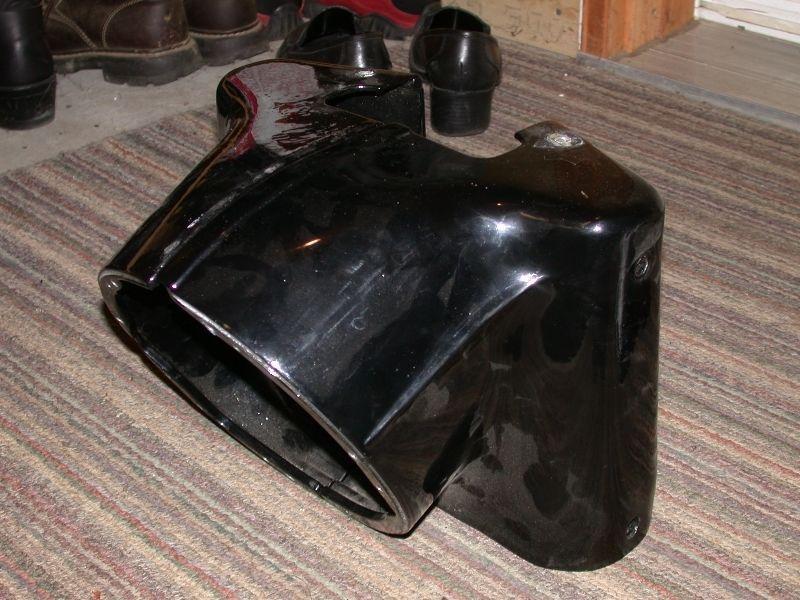 Harley Light Nacelle - Black Poweder coated