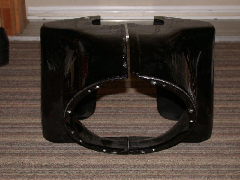 Harley Light Nacelle - Black Poweder coated