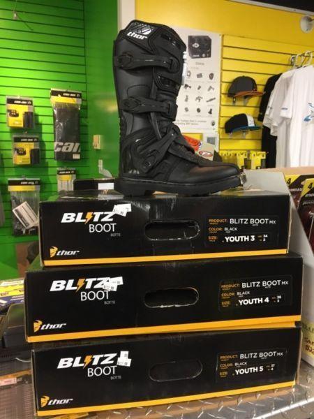 Youth motocross Thor boots