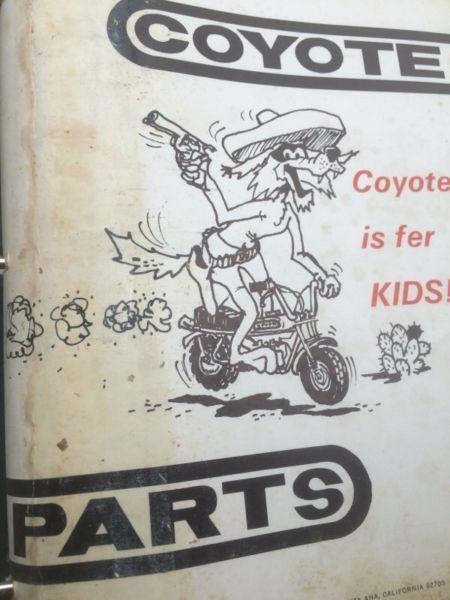 1970 Kawasaki Coyote Parts Book