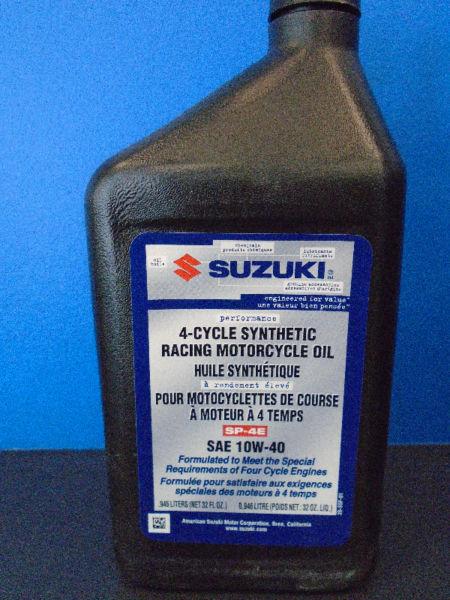 4-CYCLE SYNTHETIC RACING OIL 10W40