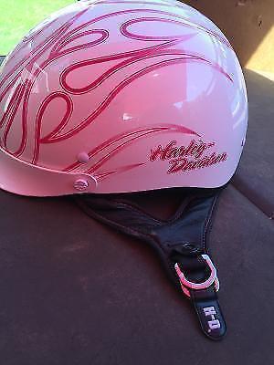 Ladies size medium Official Harley Davidson helmet - Worn twice