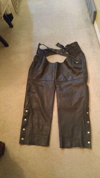 Mens 2xL Leather chaps