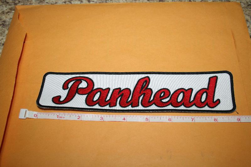 Retro Harley Davidson Panhead Patch