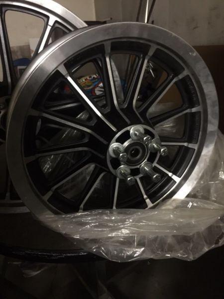 Stock Harley Davidson rims