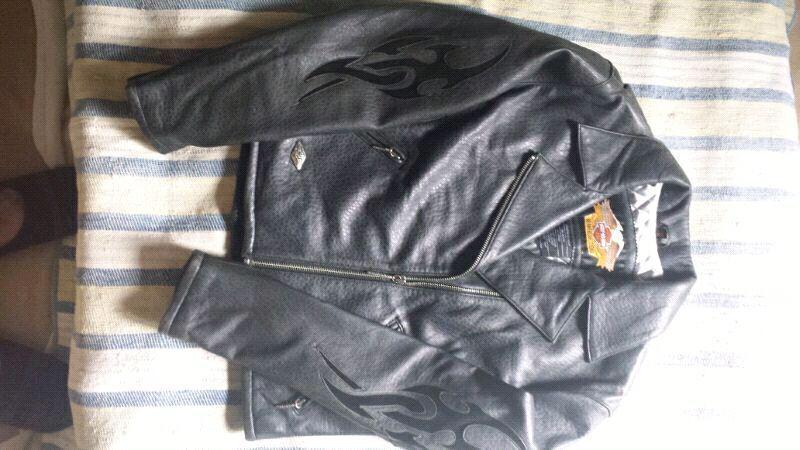 Manteau de cuir Harley-Davidson