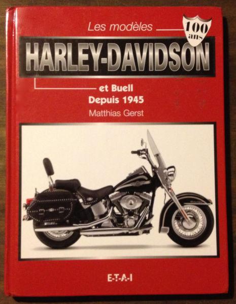 4 livres Harley Davidson