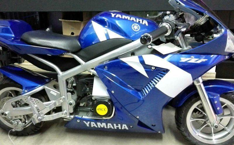 YAMAHA R1 réplique mini moto Pocket bike 49cc