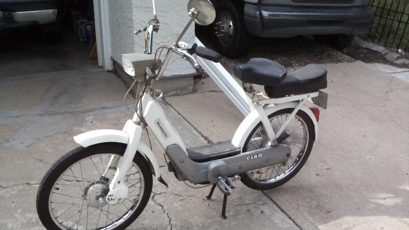 1979 Piaggio Ciao Moped only $550 call 306-591-0391