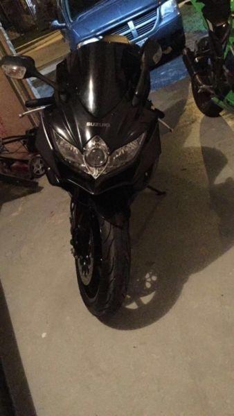 2008 Suzuki Gsx-R 750 With Two Brothers Only 15K KMS
