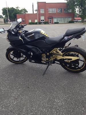 2008 Ninja 250R Custom Black/gold $3500 obo