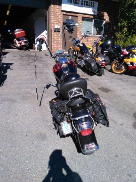 99 Harley FLHT custom