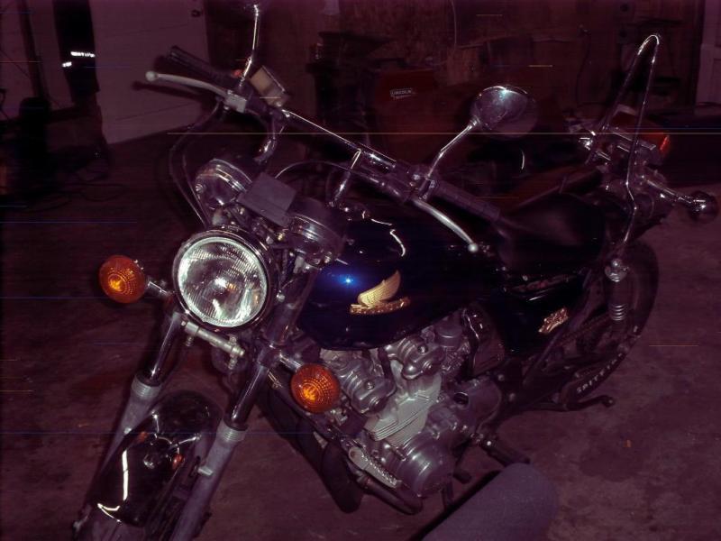 1981 cb750 custom bike is second owner low k collector quality