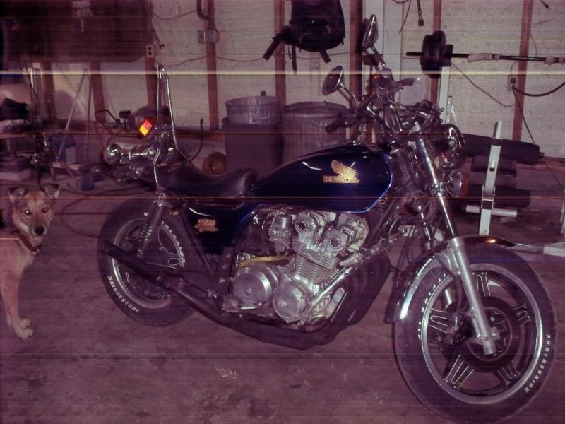 1981 cb750 custom bike is second owner low k collector quality