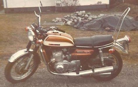 Wanted: wanted 1972 gt750 gold