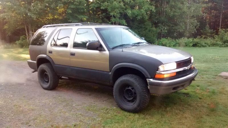 trade my 4x4 blazer for motorcycle