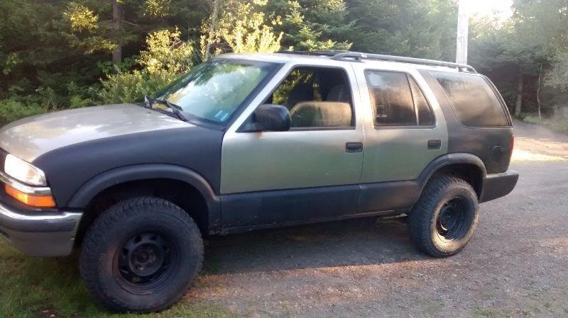 trade my 4x4 blazer for motorcycle