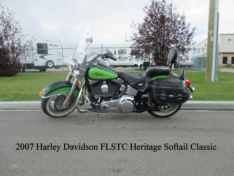 2007 Harley Davidson FLSTC Heritage Softail Classic