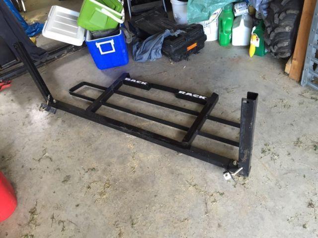 Back Rack off 2011 Ford F-150 with toolbox bracket