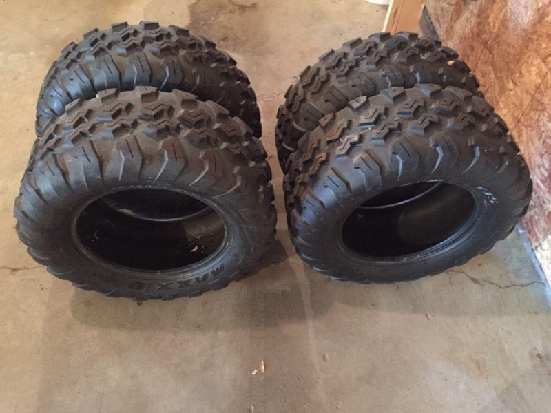 Set of 4 atv tires