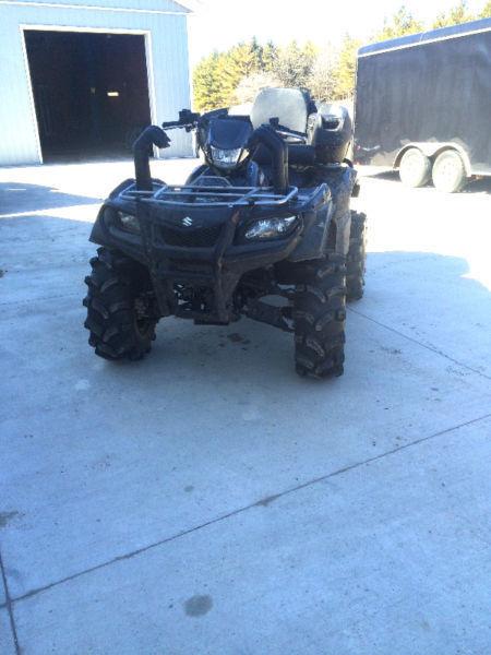 2009 Suzuki King Quad 750 4x4 Limited Edition For Sale!