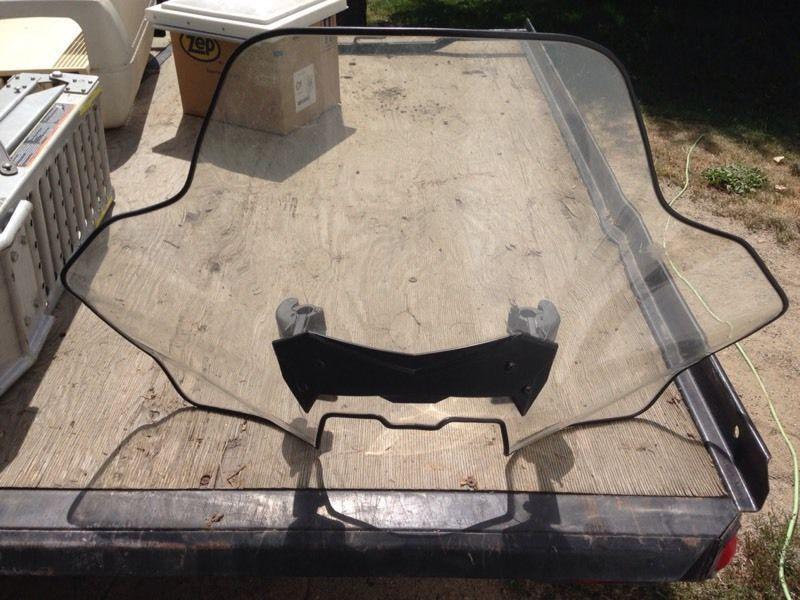 Polaris quad windshield