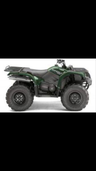 2014 Yamaha Grizzly 500 must sell 650kms STEAL!!!