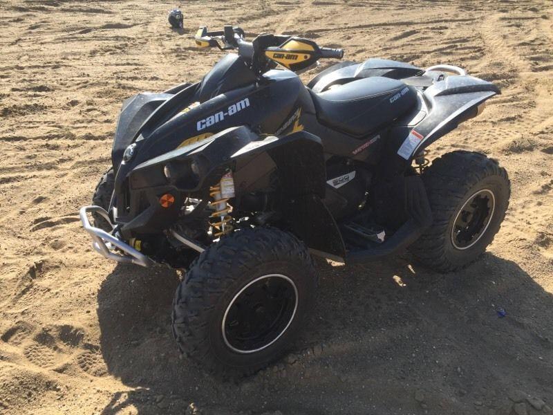 2008 Can-Am Renegade 800X, low miles