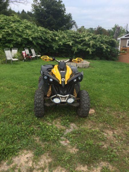 2015 can am renegade 1000xxc 10500$ OBO