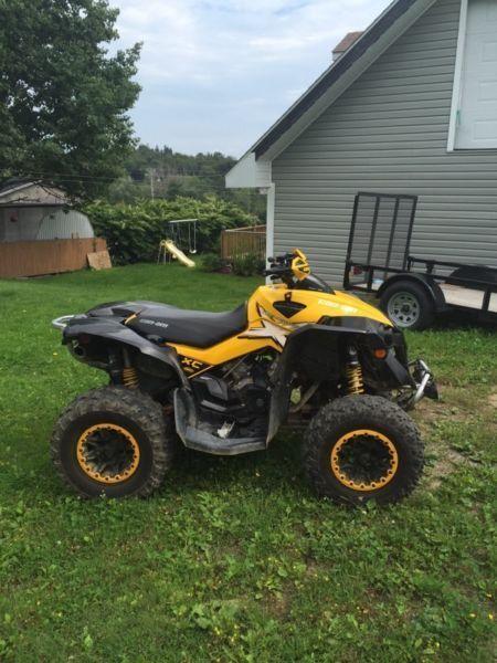 2015 can am renegade 1000xxc 10500$ OBO