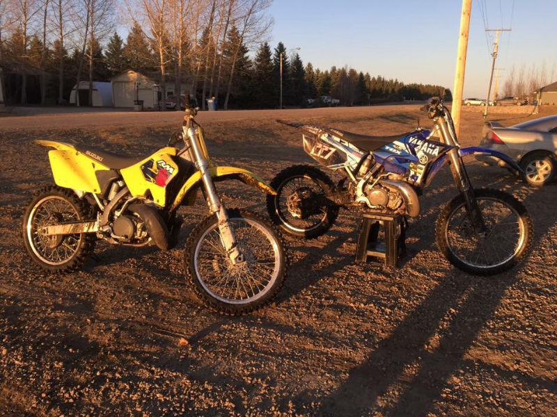 STOLEN YZ AND RM 250
