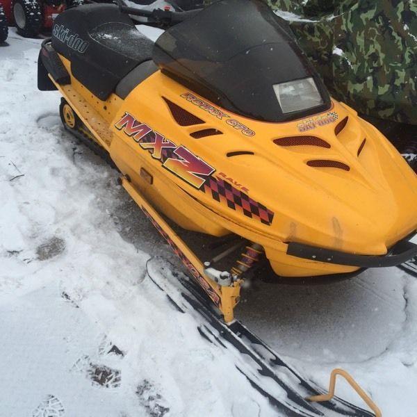 1996 skidoo 670 MXZ