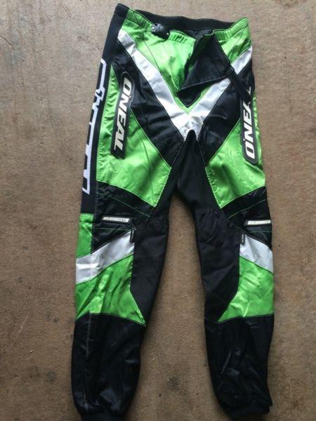 ONeal motocross riding pants