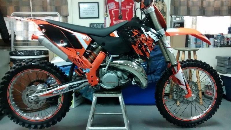 Meticulously cared for KTM sx125