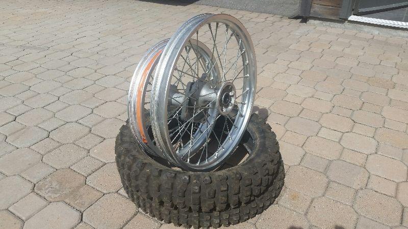 Honda CRF 150R Small Wheels and Tires