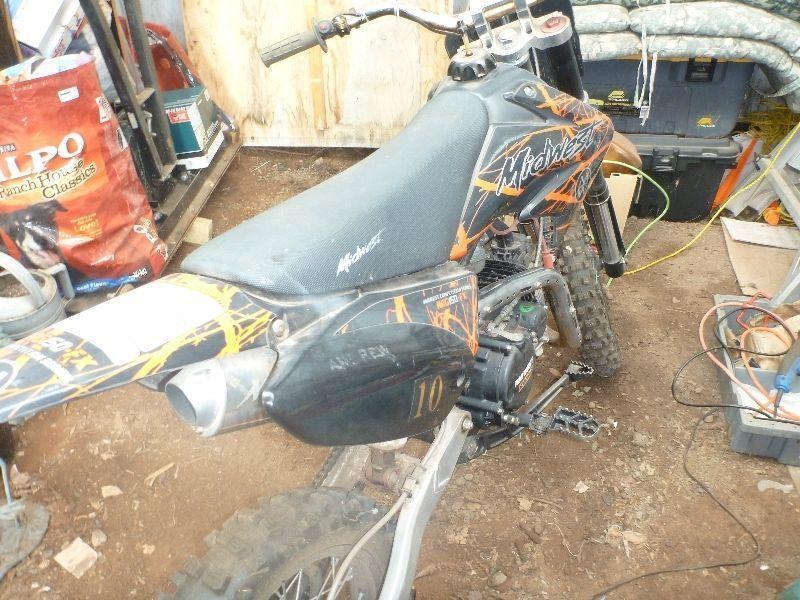2010 Midwest NRG 150FX pitbike. May Trade