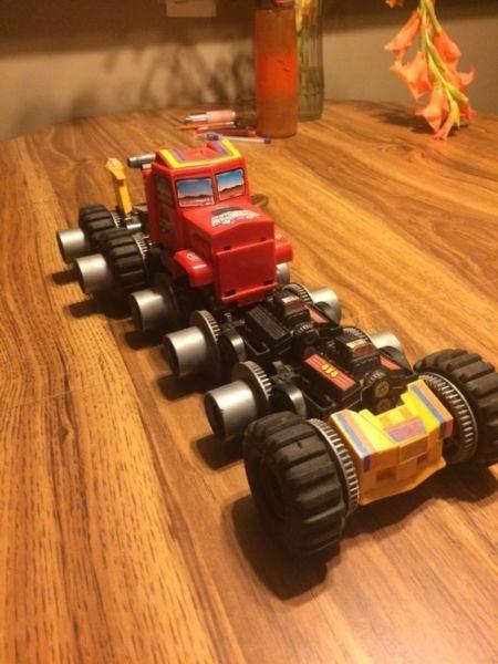 Wanted: Wanted tomy 16 wheeler monster machines toy